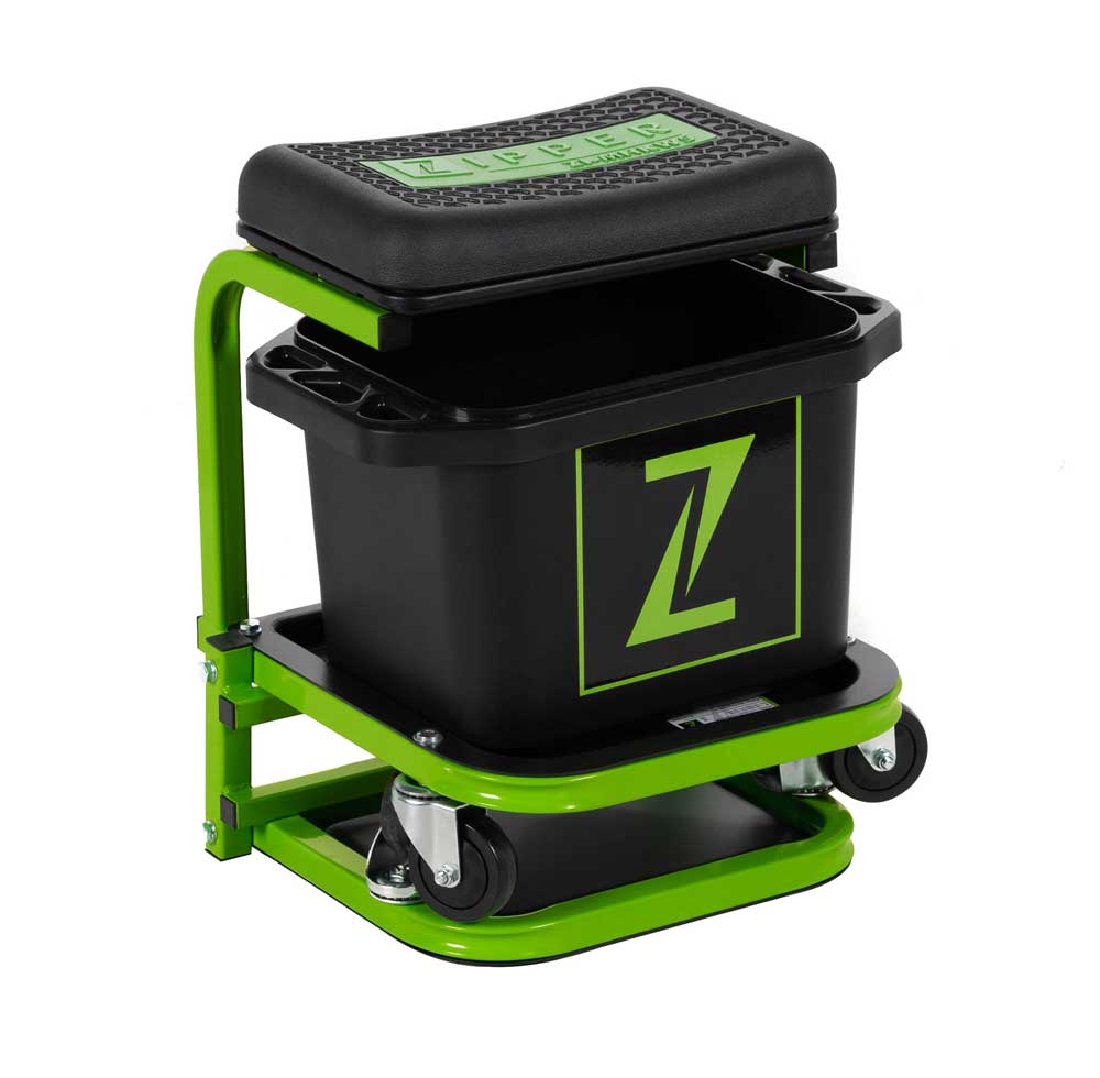 Mobilní montážní stolička s vědrem na vodu Zipper ZI-MHKW5-1